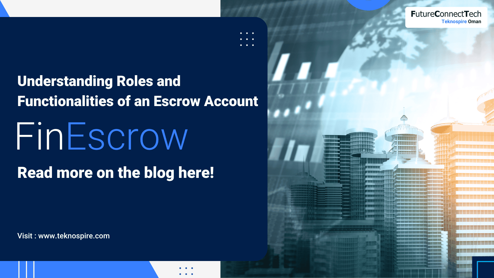 FinEscrow - Escrow Account roles & functionalities
